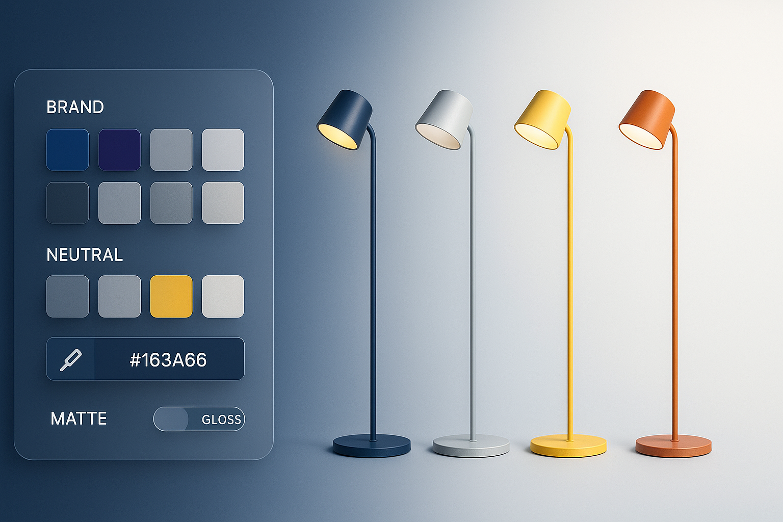 Different color Step Light example