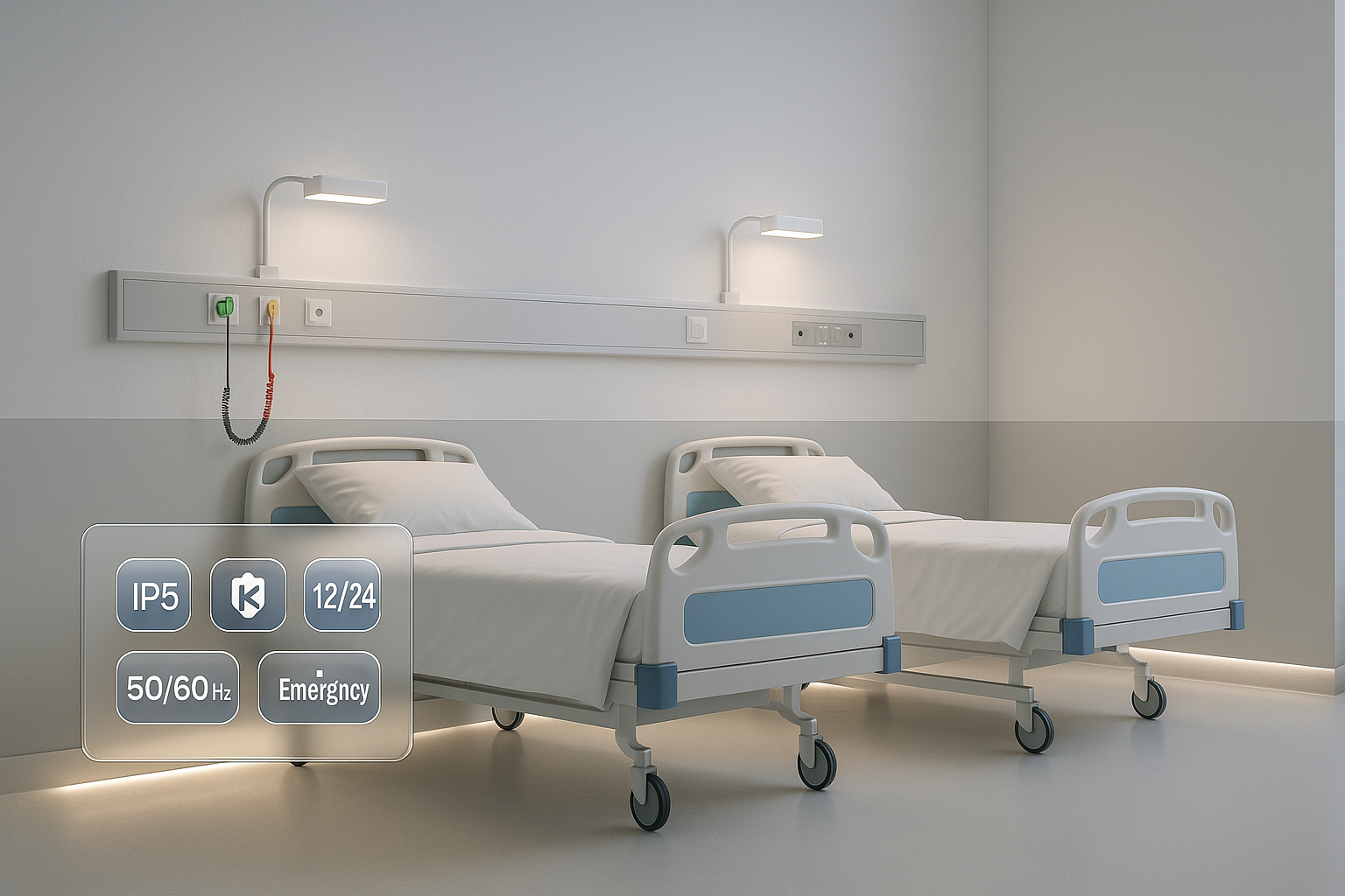 Hospital ward application scenario
