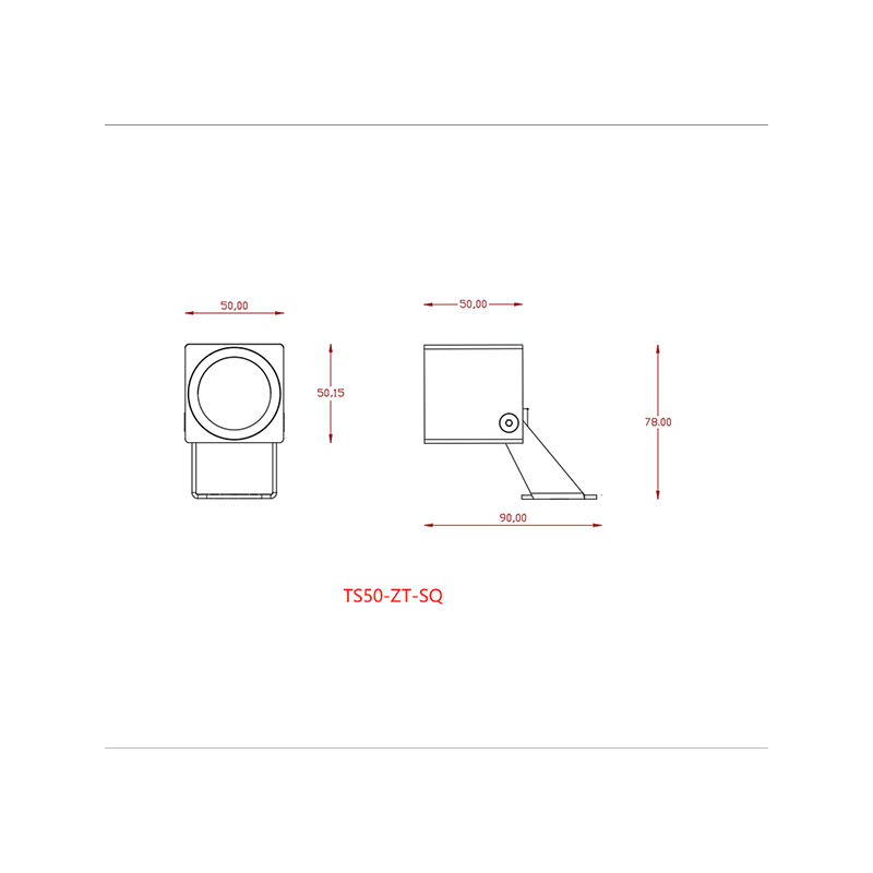 TS50-ZT-SQ.png TS50-ZT-SQ LED Step Light | Custom Ground Lighting Manufacturer & Wholesale Supplier - Image 2