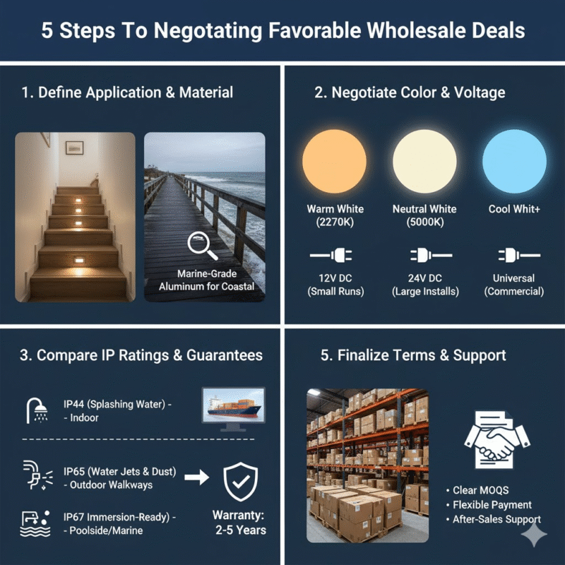 5 خطوات للتفاوض على صفقات جملة مواتية