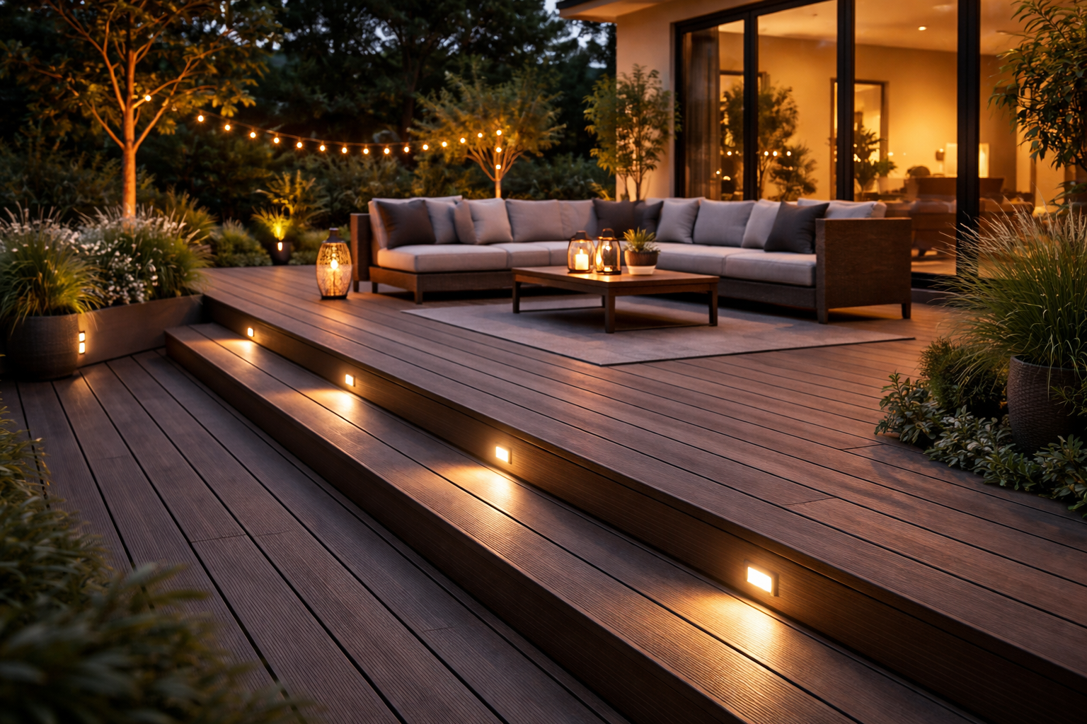 SHONE Recessed Solar Deck Lights