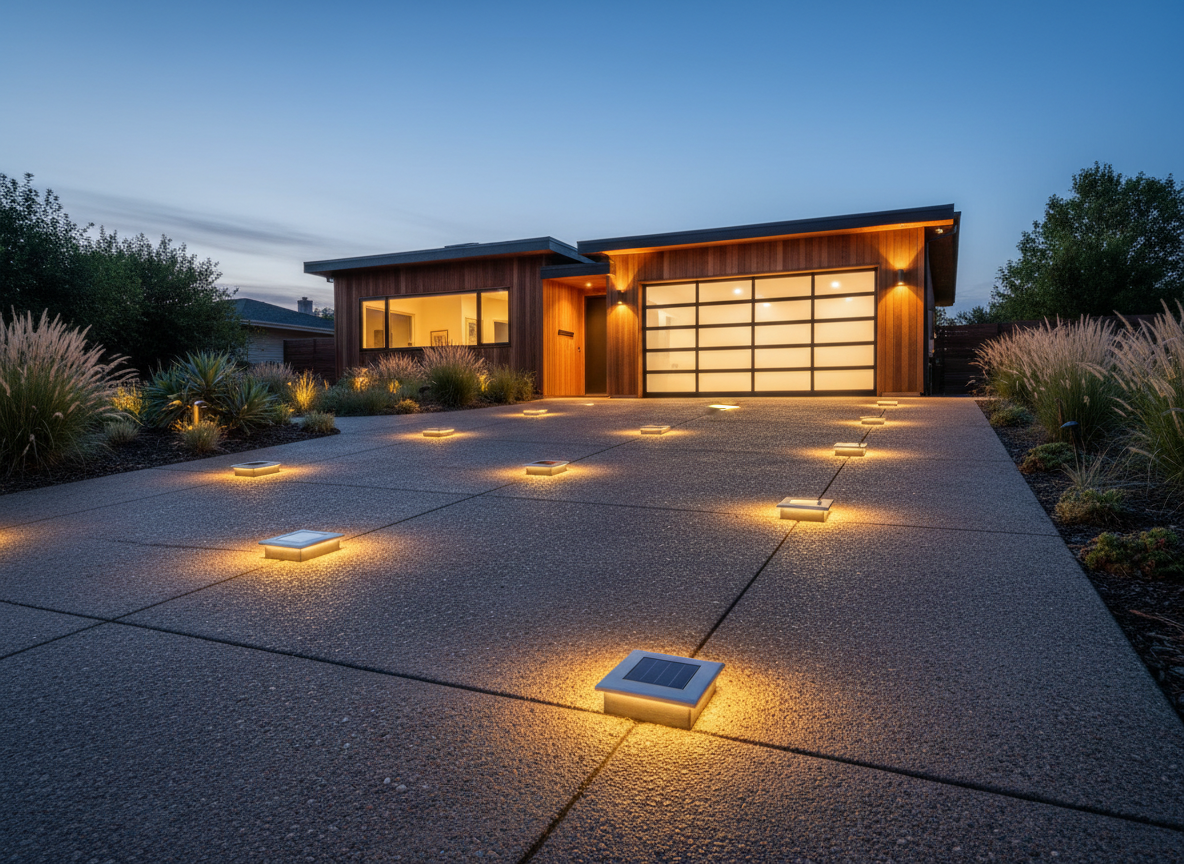 Flat Driveway Lights