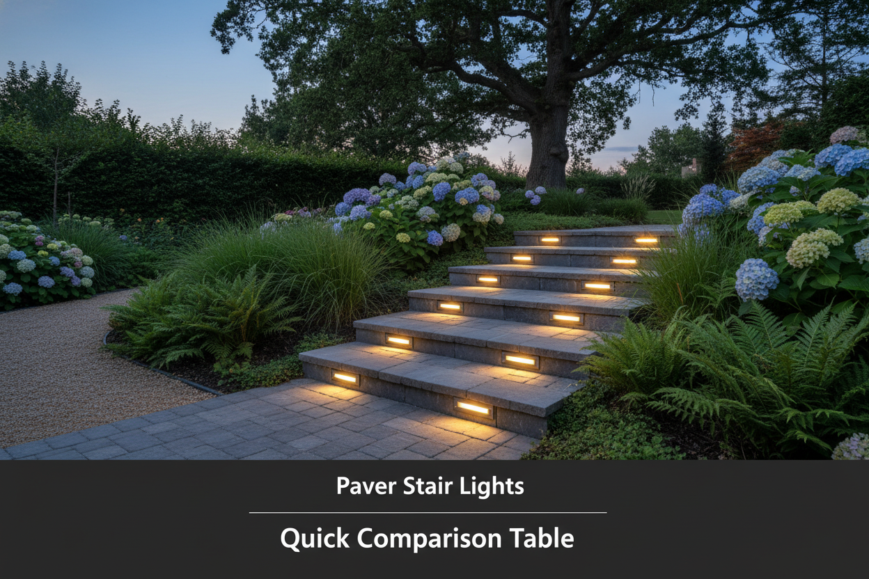 舗装階段用ライト