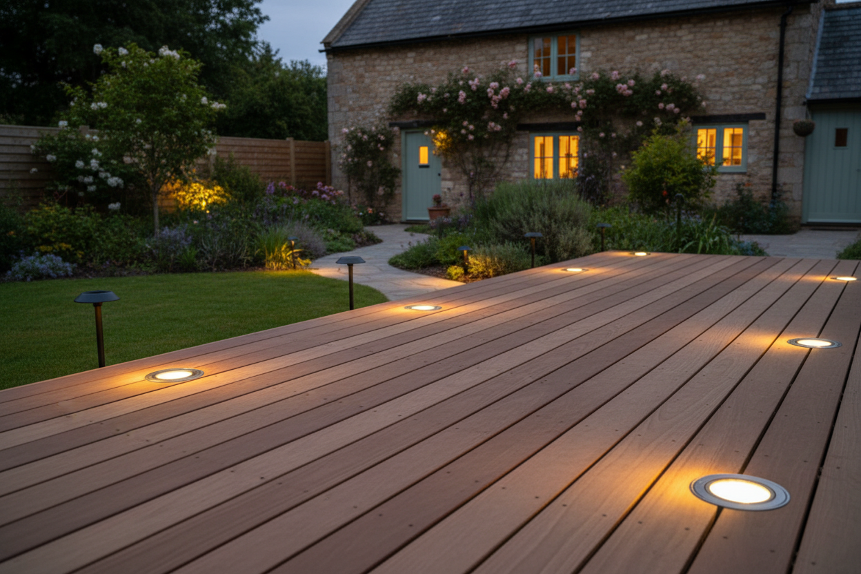 SHONE Recessed Solar Deck Lights