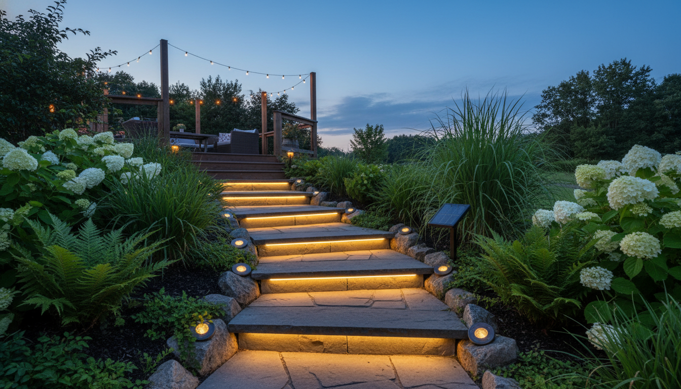 Can Stair Lighting be Solar Powered?