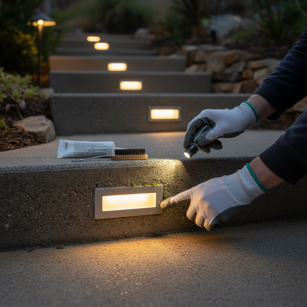 How to Choose the Best Outdoor Step Lights for Concrete Steps?
