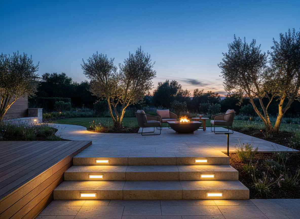 Patio Step Lights