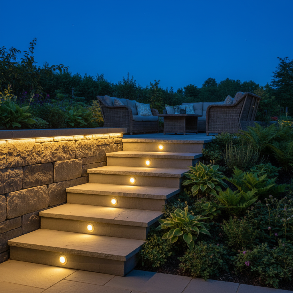 Patio Step Lights