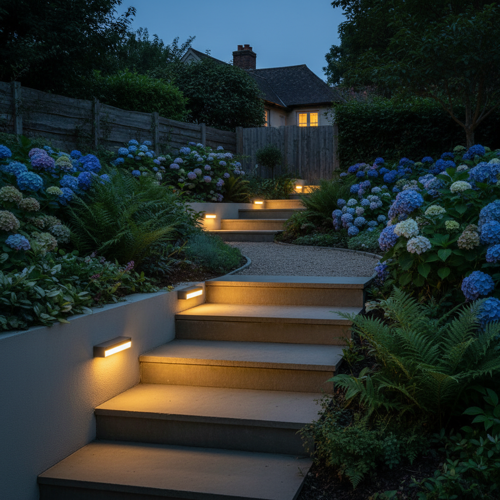 SHONE Outdoor Solar Wall Lights
