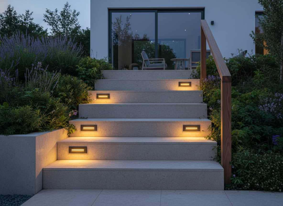 SHONE Outdoor Solar Wall Lights