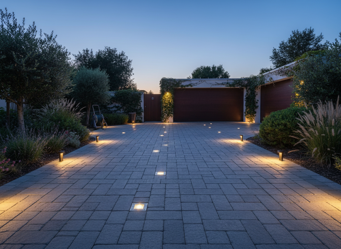 solar paver lights for deriveway