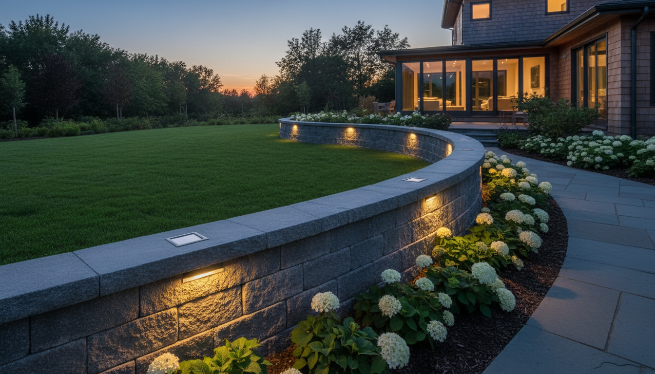 Solar Retaining Wall Lights