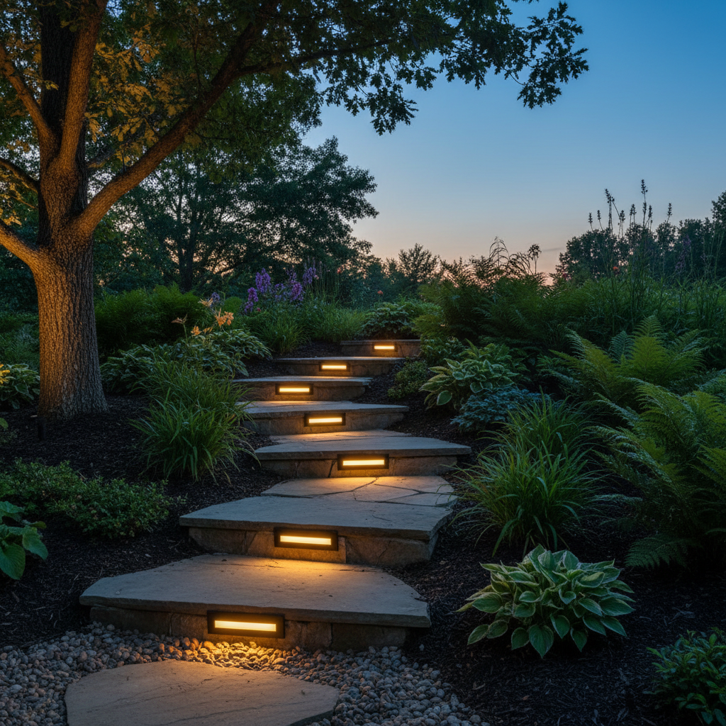 Surface-Mounted Step Lights