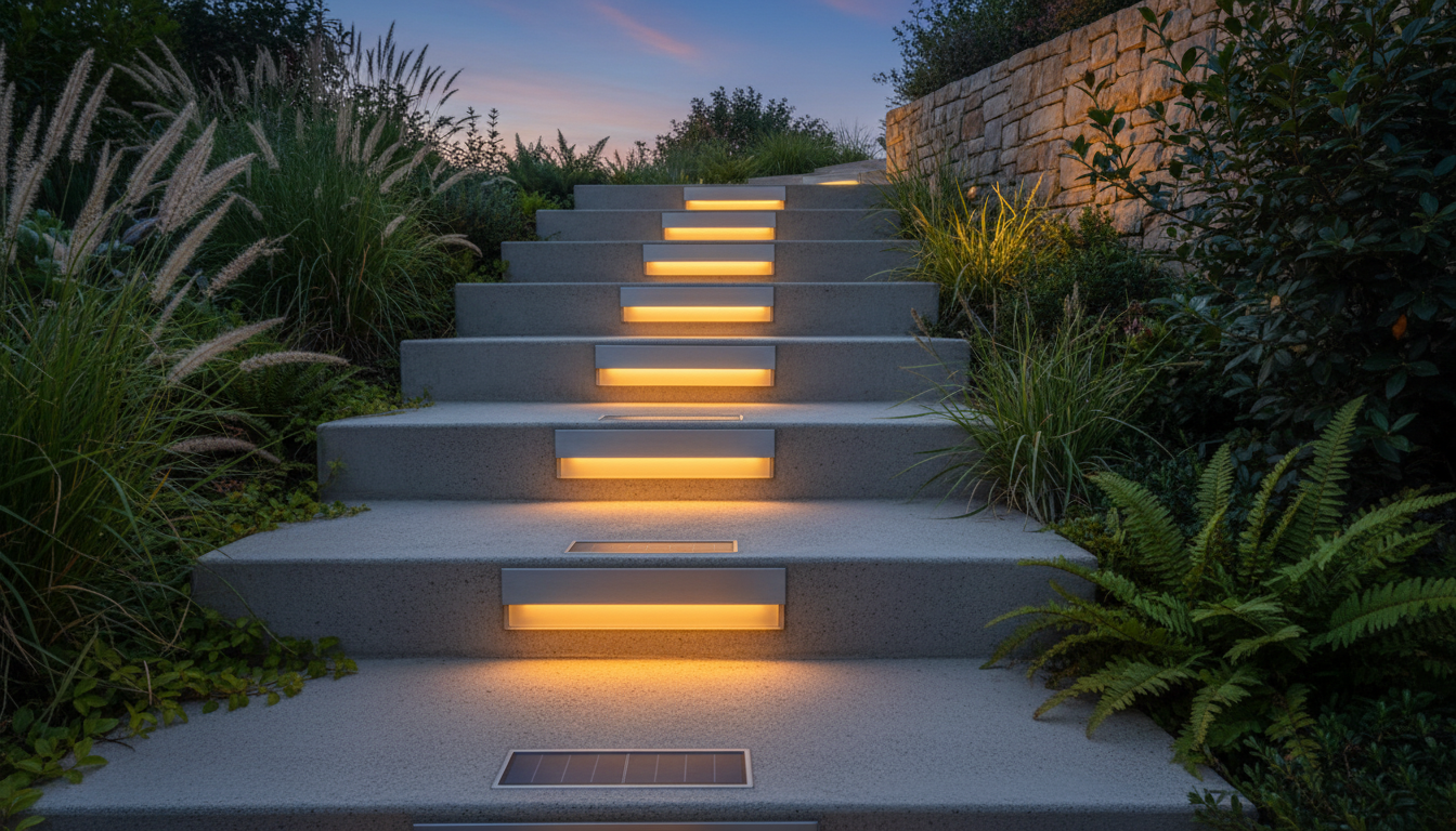 Types of Outdoor Step Lights for Concrete