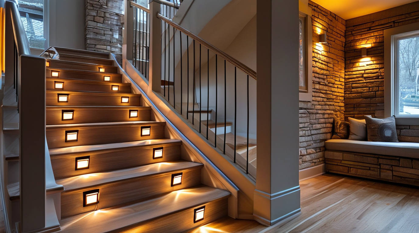 Handrail Highlights: Accent Lighting Along the Rail