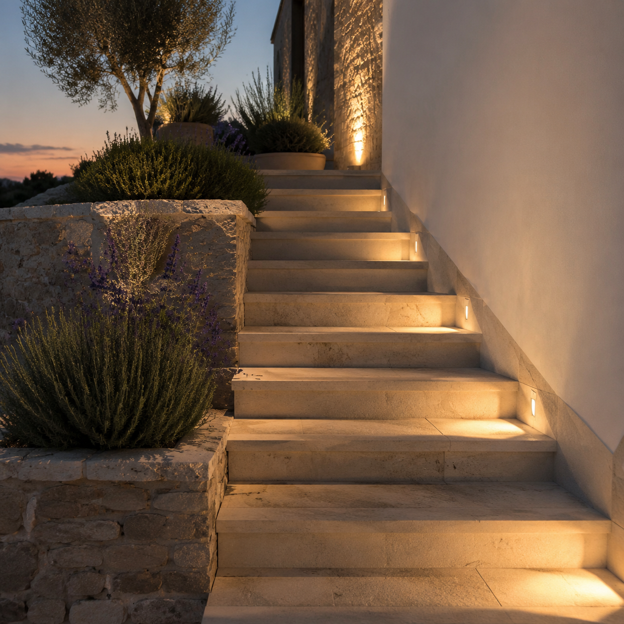 led stair lights outdoor — How to Choose the Right Look Without Creating Glare
