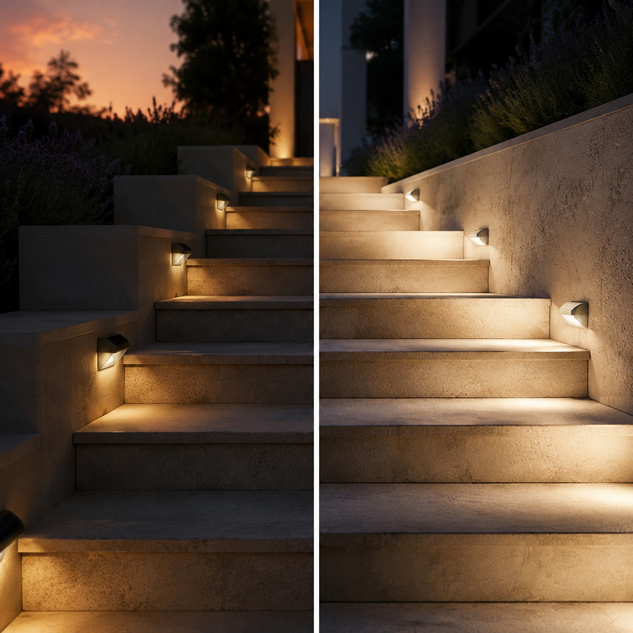 led stair lights outdoor — Solar or Low-Voltage LED Stair Lights: Which Power Option Makes More Sense?