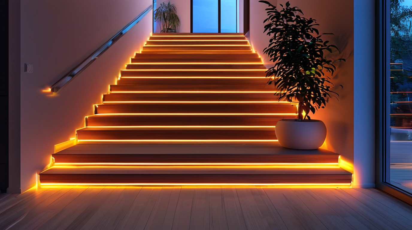 Why Motion Activated LED Strips for Stairs Are a Must-Have Upgrade
