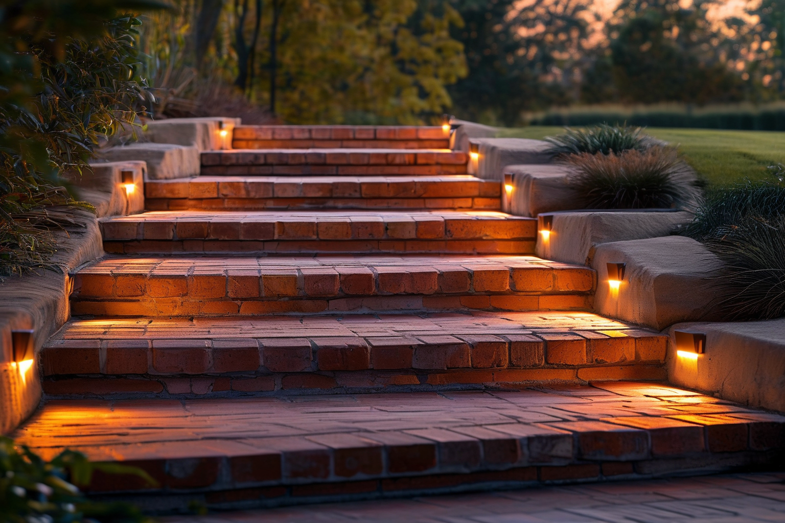ct hero for LED step lighting installation