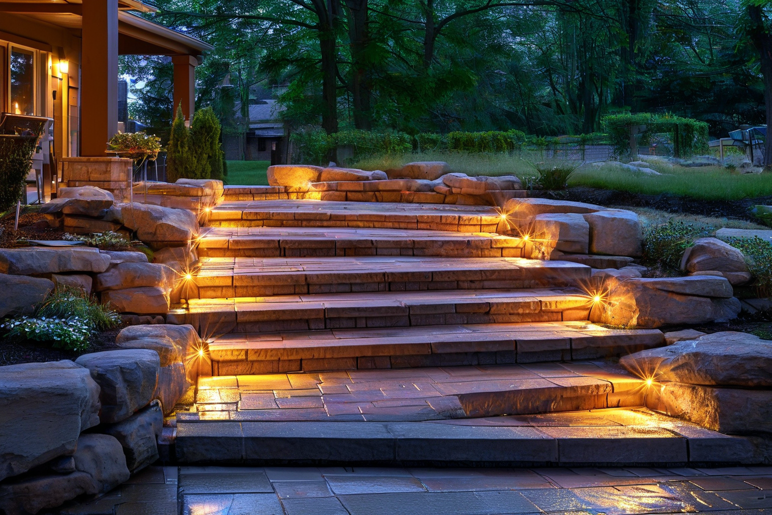 ip rating for outdoor step lights is ip44 enough?